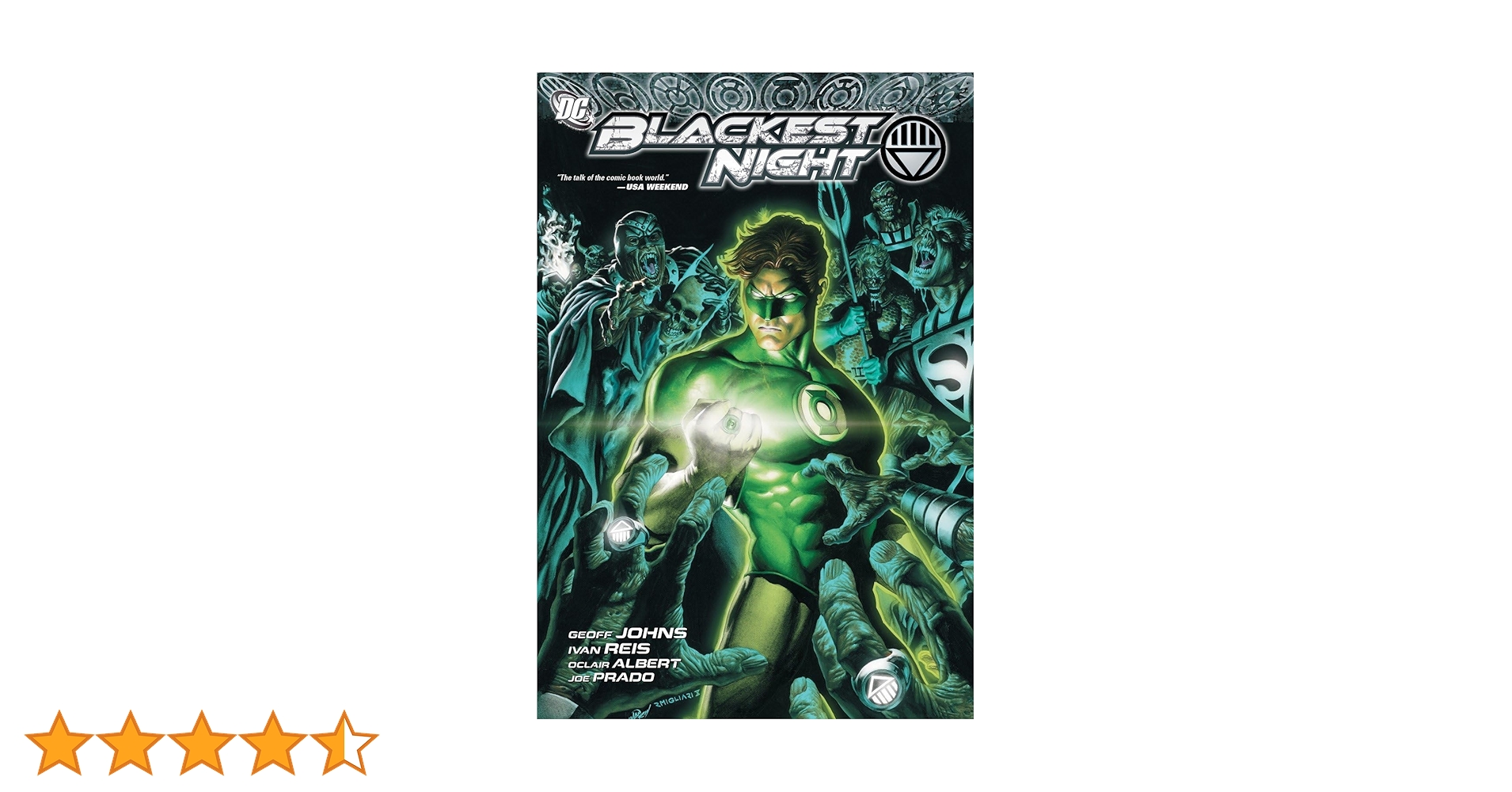 Green Lantern ブラッケスト・ナイト アメコミ Amazon | Blackest Night: Green Lantern | Johns, Geoff